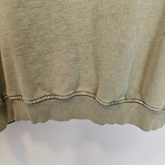 Urban Outfitters Green Yellow‎ Colorado Springs Crew Neck Sweatshirt Size Medium - Picture 7 of 10